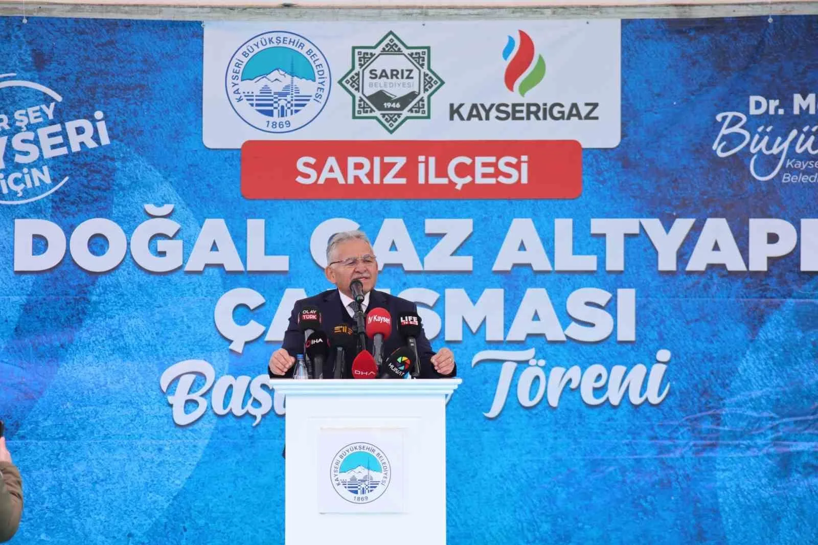 KAYSERİ BÜYÜKŞEHİR BELEDİYE BAŞKANI DR. MEMDUH BÜYÜKKILIÇ’IN YOĞUN ÇABALARIYLA KENTİN