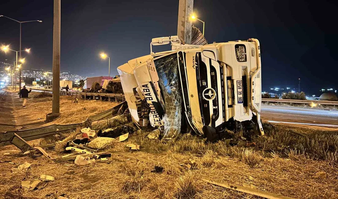 HATAY’DA KONTROLDEN ÇIKARAK DEVRİLEN