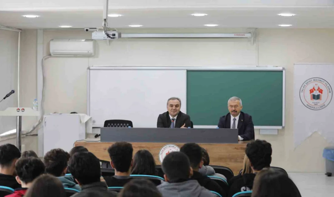 ERCİYES ÜNİVERSİTESİ (ERÜ) REKTÖRÜ PROF. DR. FATİH ALTUN, TALAS ŞEHİT