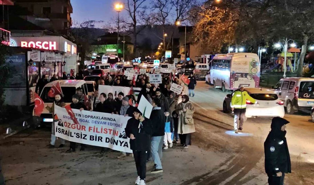 SAKARYA'NIN SAPANCA İLÇESİNDE İSRAİL'İN