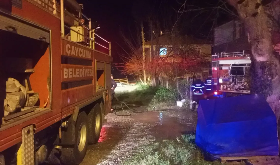 ZONGULDAK’IN ÇAYCUMA İLÇESİNDE AKŞAM