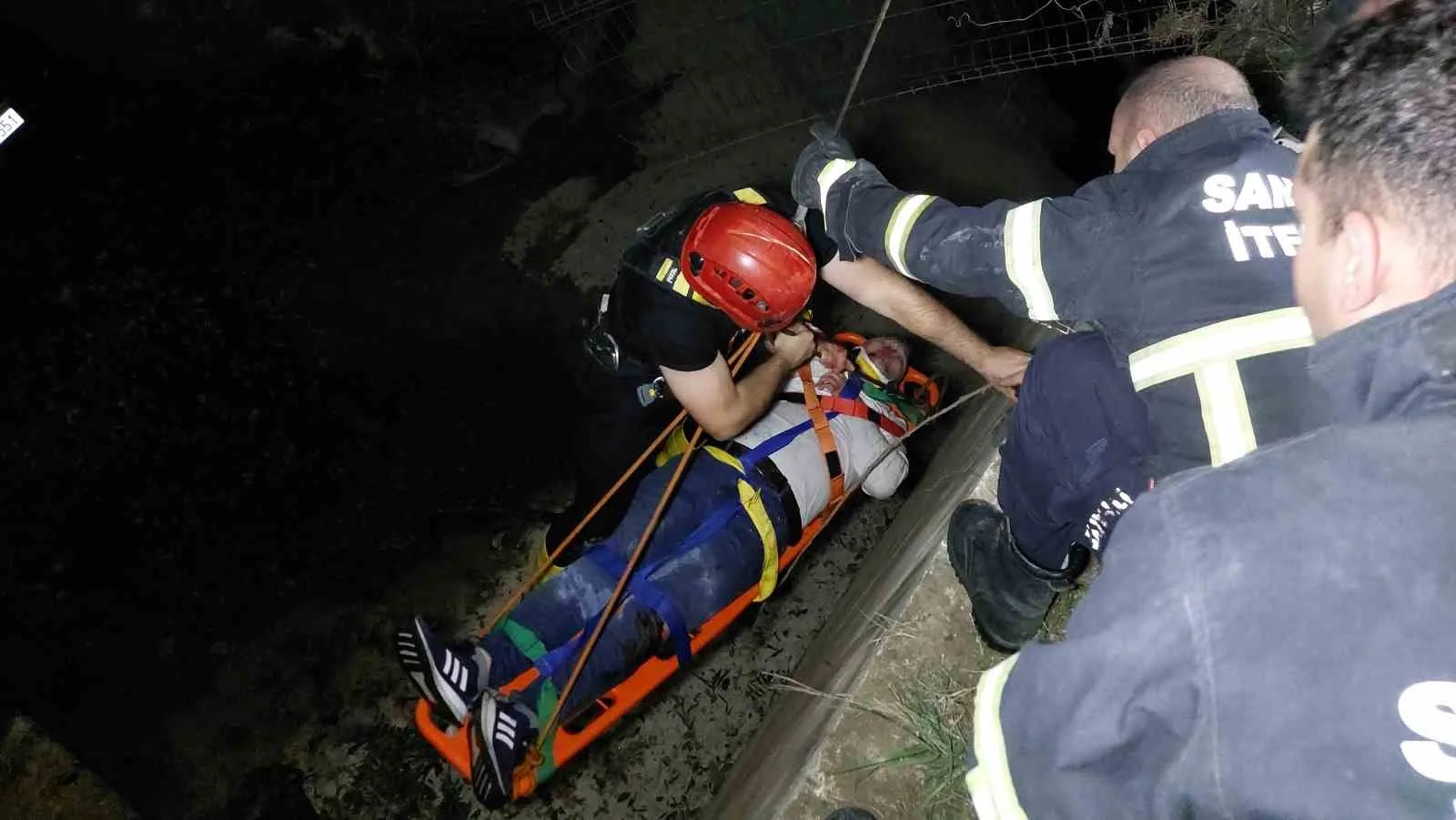 Samsun’da dereye uçan otomobilde can pazarı: 1 ölü, 1 yaralı