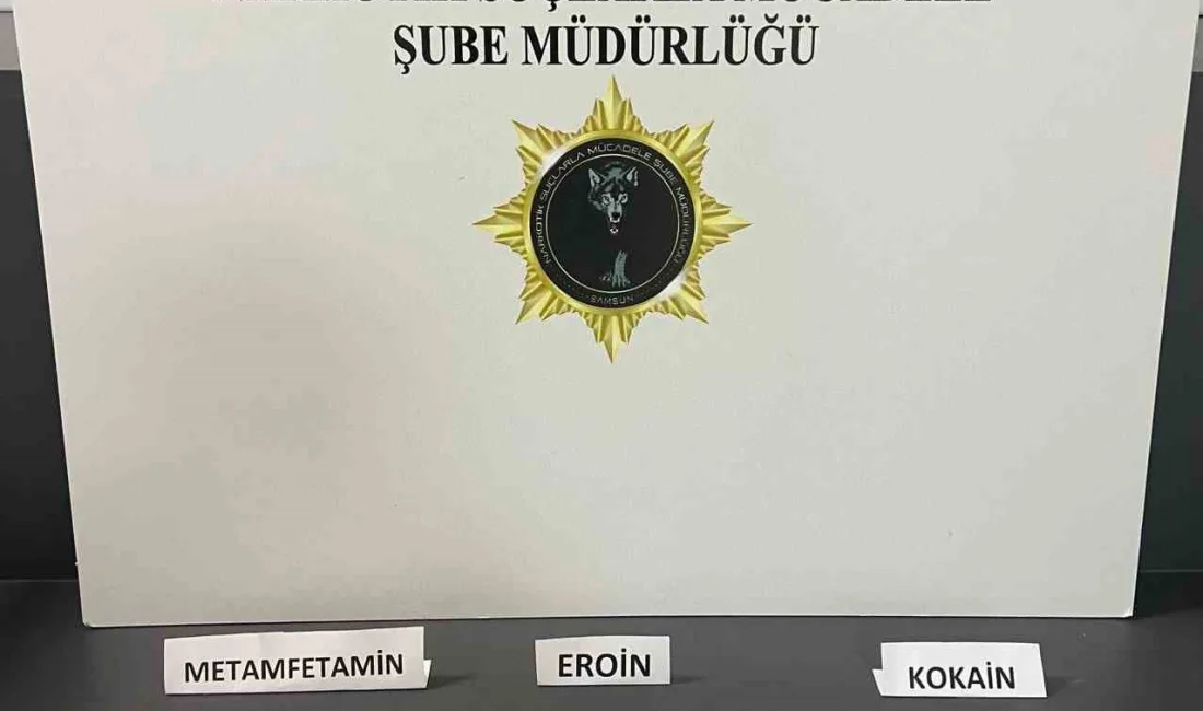 SAMSUN'DA POLİSİN TAKİBİ SONUCU