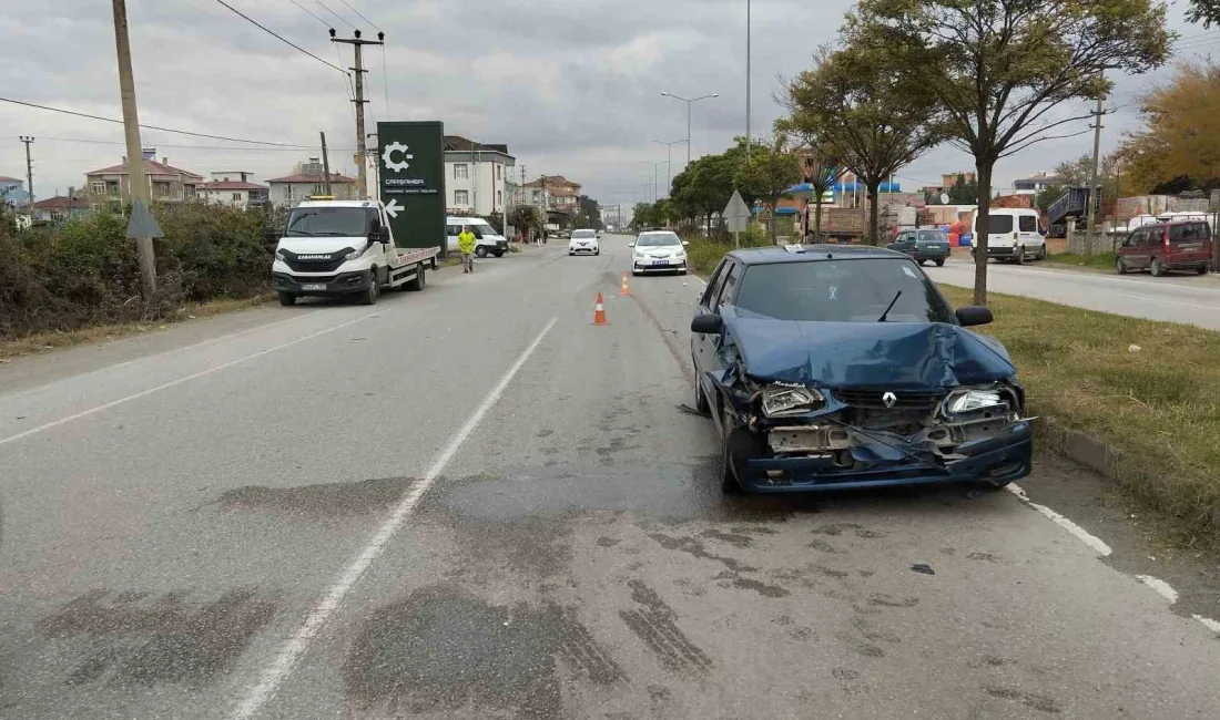 SAMSUN'UN ÇARŞAMBA İLÇESİNDE MEYDANA