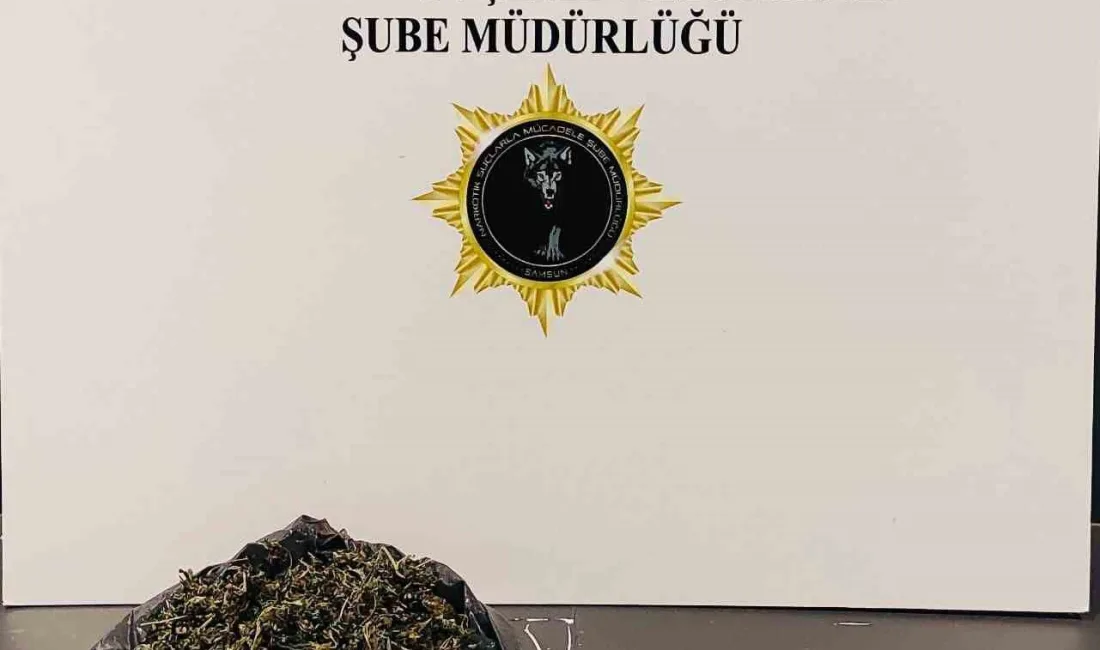 SAMSUN'DA UYUŞTURUCU OPERASYONUNDA 1