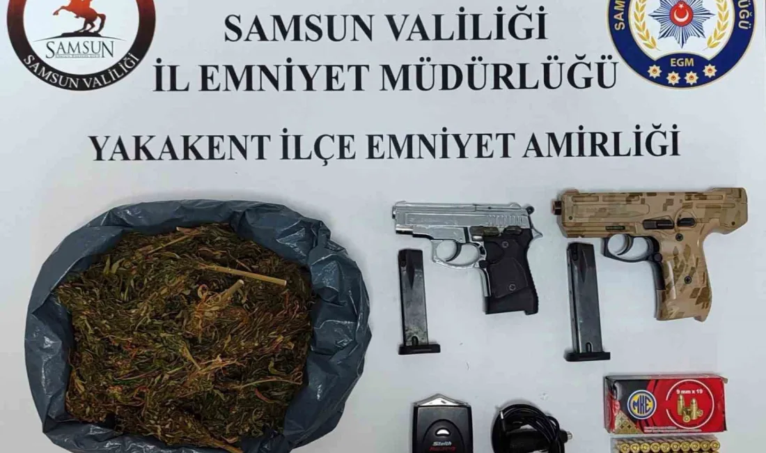 SAMSUN'UN YAKAKENT İLÇESİNDE POLİS