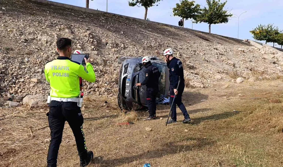 ŞANLIURFA’DA KONTROLDEN ÇIKARAK ŞARAMPOLE