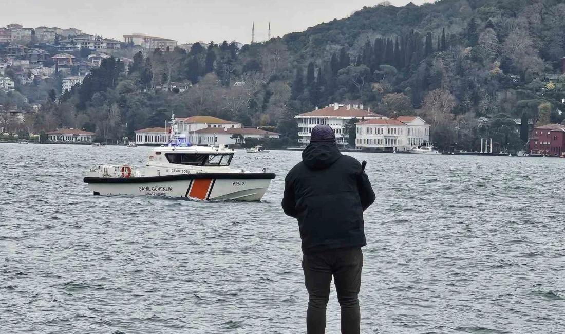 SARIYER’DE DENİZE DÜŞEREK KAYBOLAN