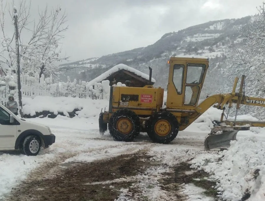 Sinop’ta kapalı köy yolu kalmadı