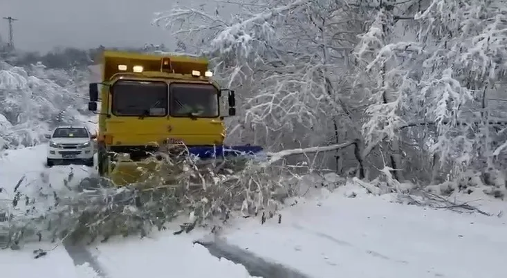 SİNOP'TA OLUMSUZ HAVA ŞARTLARI