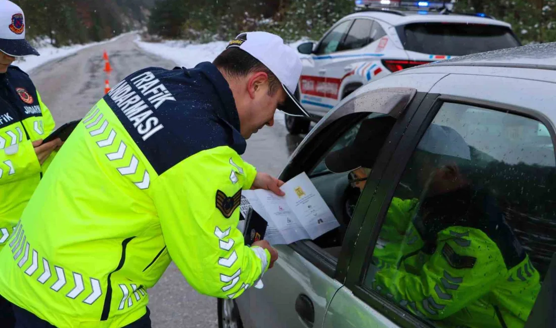 SİNOP'TA JANDARMA EKİPLERİ TARAFINDAN