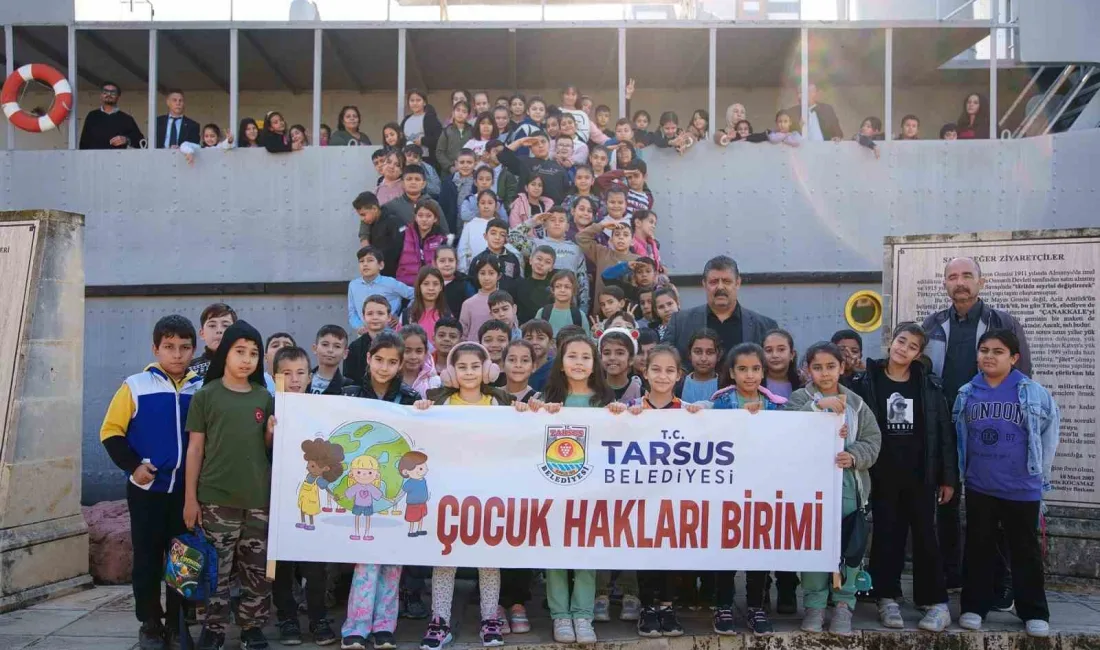 TARSUS BELEDİYESİNCE, ÇOCUKLARIN BİLİNÇLENMESİ