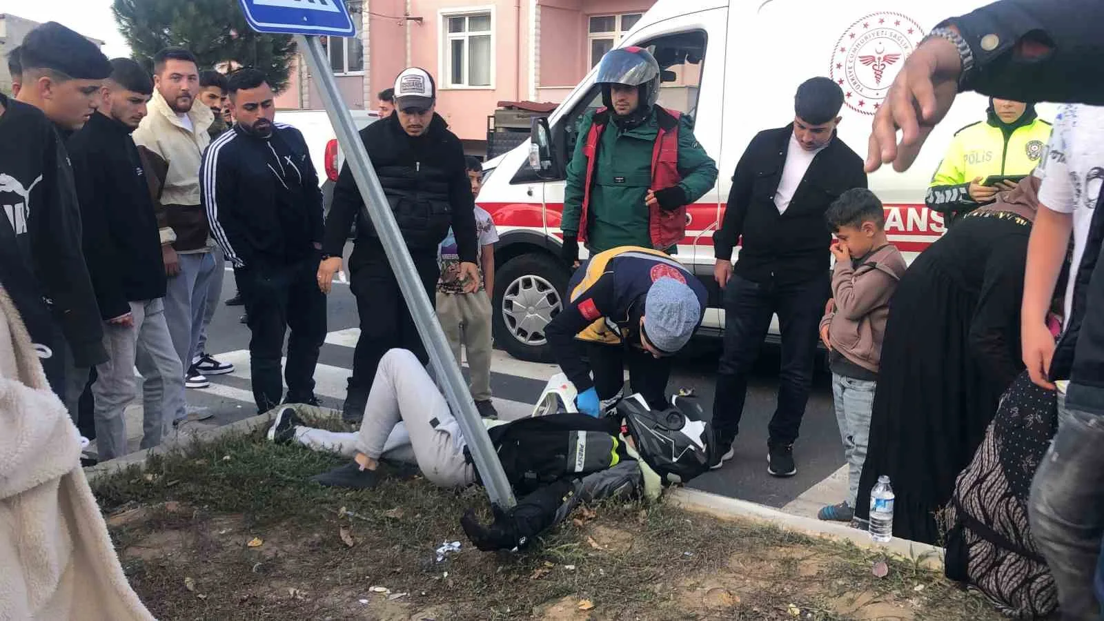 Tekirdağ’da trafik kazası: 1 ölü, 2 yaralı