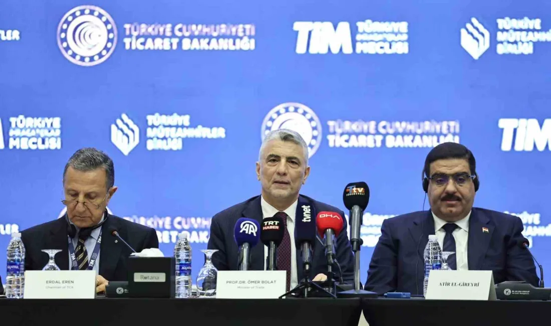 TİCARET BAKANI ÖMER BOLAT,