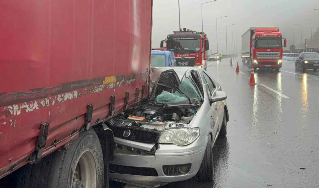 TEM OTOYOLU’NUN DÜZCE GEÇİŞİNDE