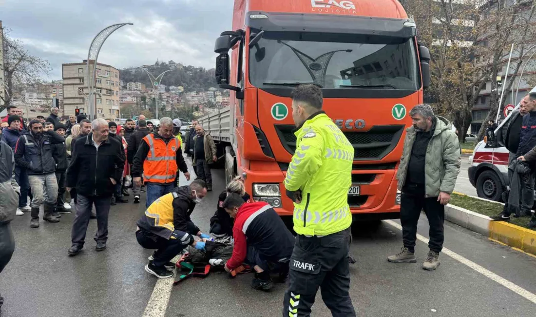 ZONGULDAK’TA TIRIN ALTINDA KALAN