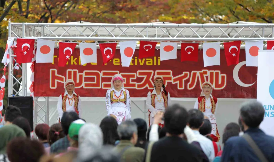 TOKYO'DA TÜRKİYE FESTİVALİ YAPILDI,