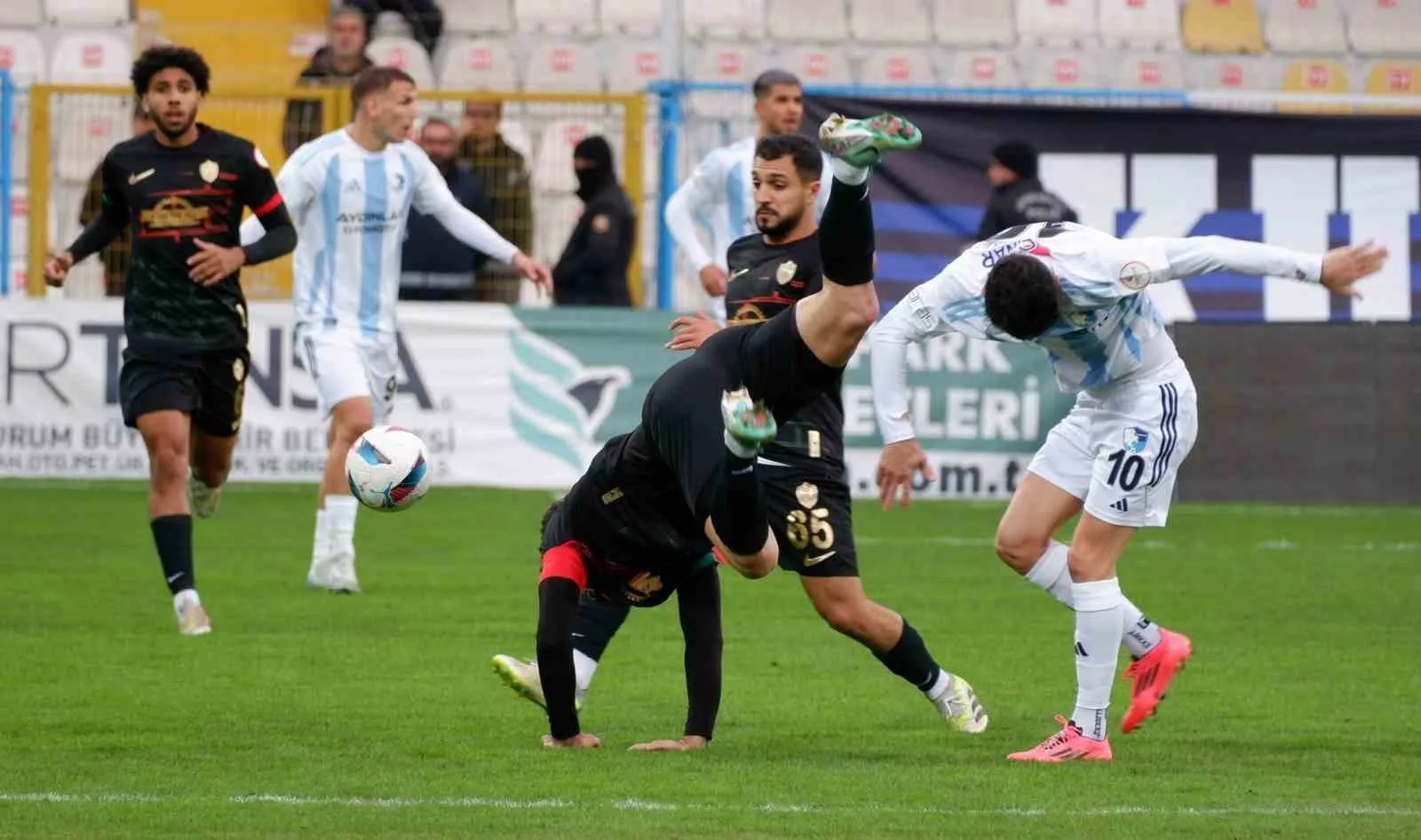 Trendyol 1. Lig:  Erzurumspor FK: 2 –  Amed Sportif Faaliyetler: 0