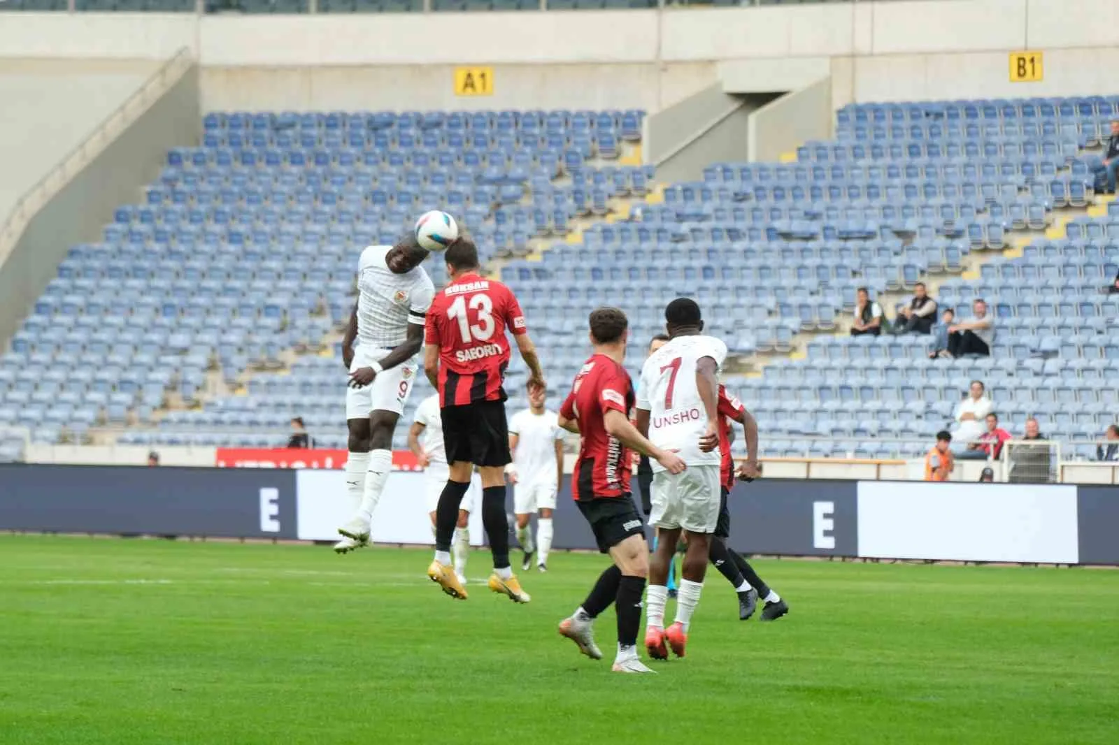 Trendyol Süper Lig: Hatayspor: 2 – Gaziantep FK: 1 (İlk yarı)