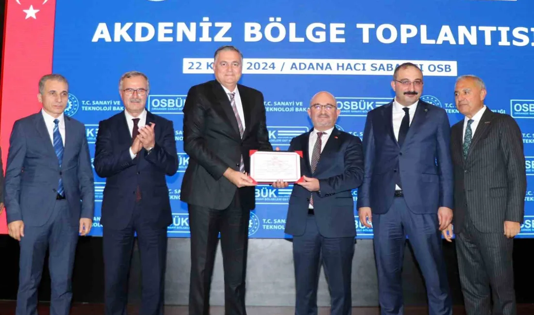 ANTALYA OSB, TSE'DEN YEŞİL