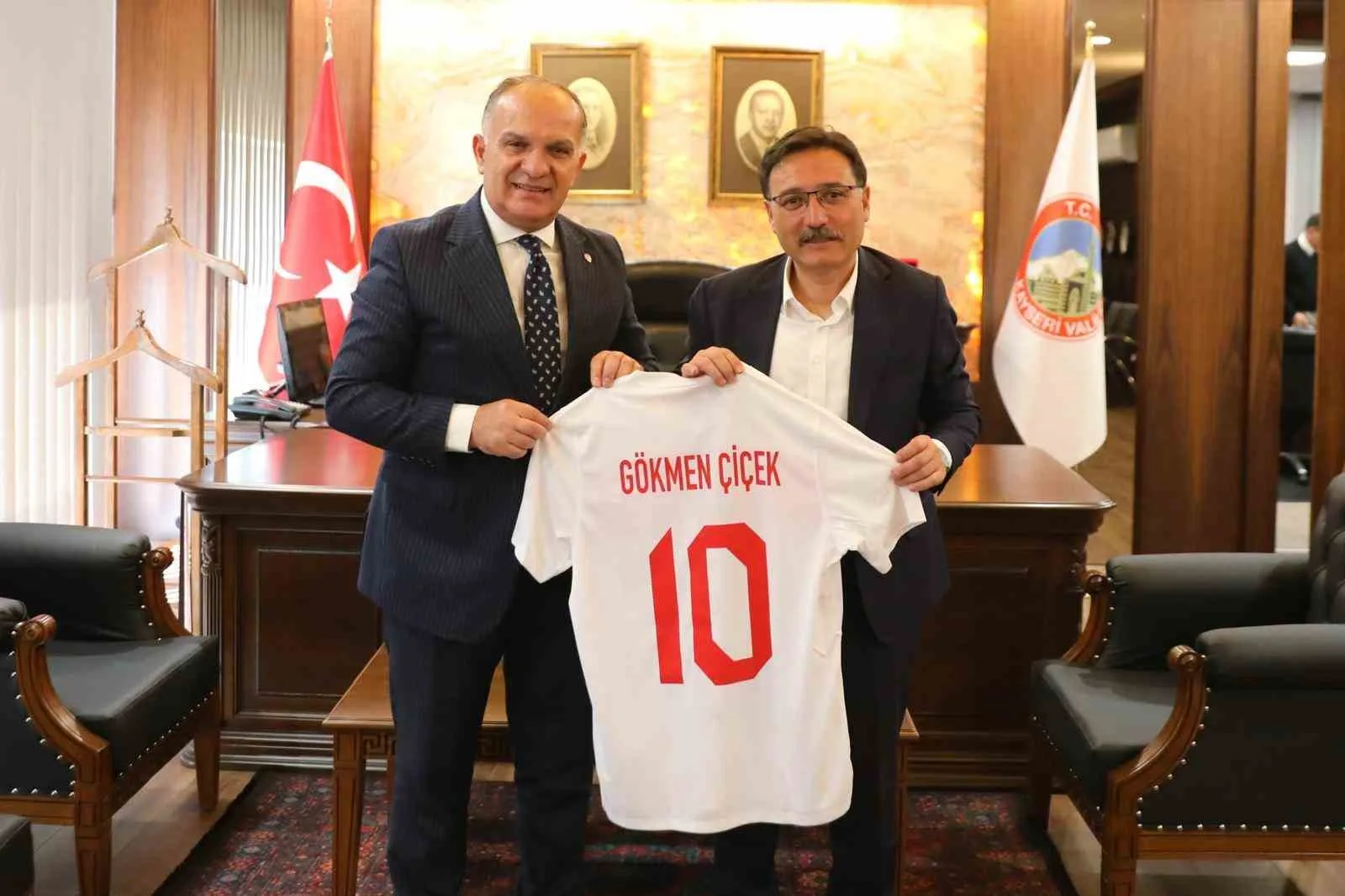 TÜRKİYE İLE GALLER ARASINDA KAYSERİ'DE OYNANACAK KARŞILAŞMANIN İL SPOR GÜVENLİK