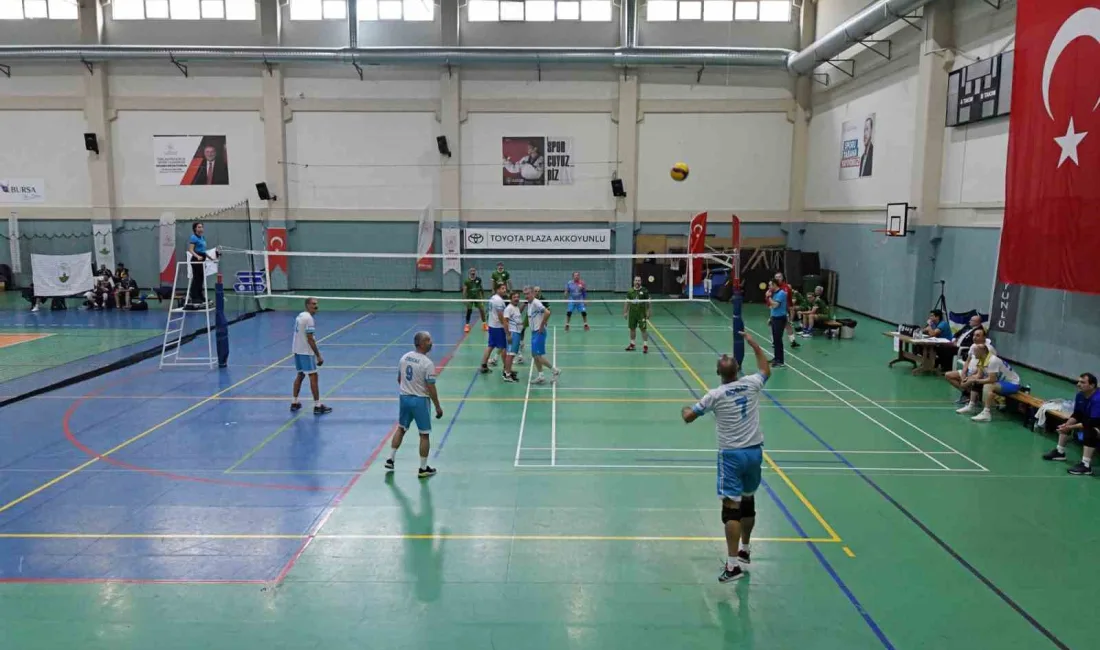 TÜRKİYE VETERAN VOLEYBOL TURNUVASI’NDA