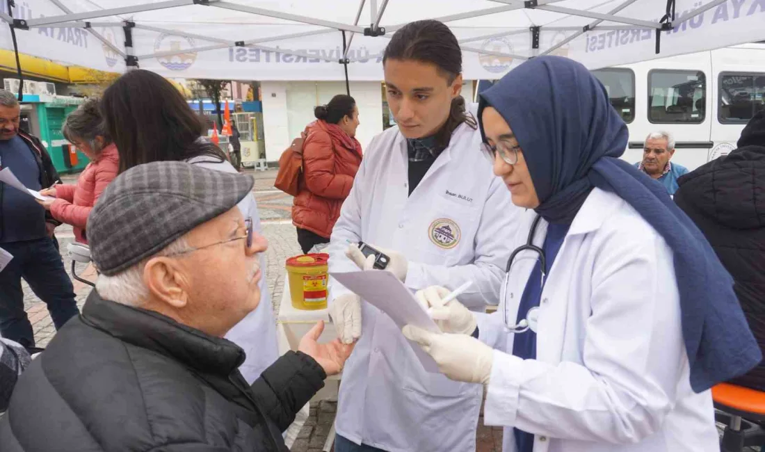 EDİRNE'DE TRAKYA ÜNİVERSİTESİ SAĞLIK