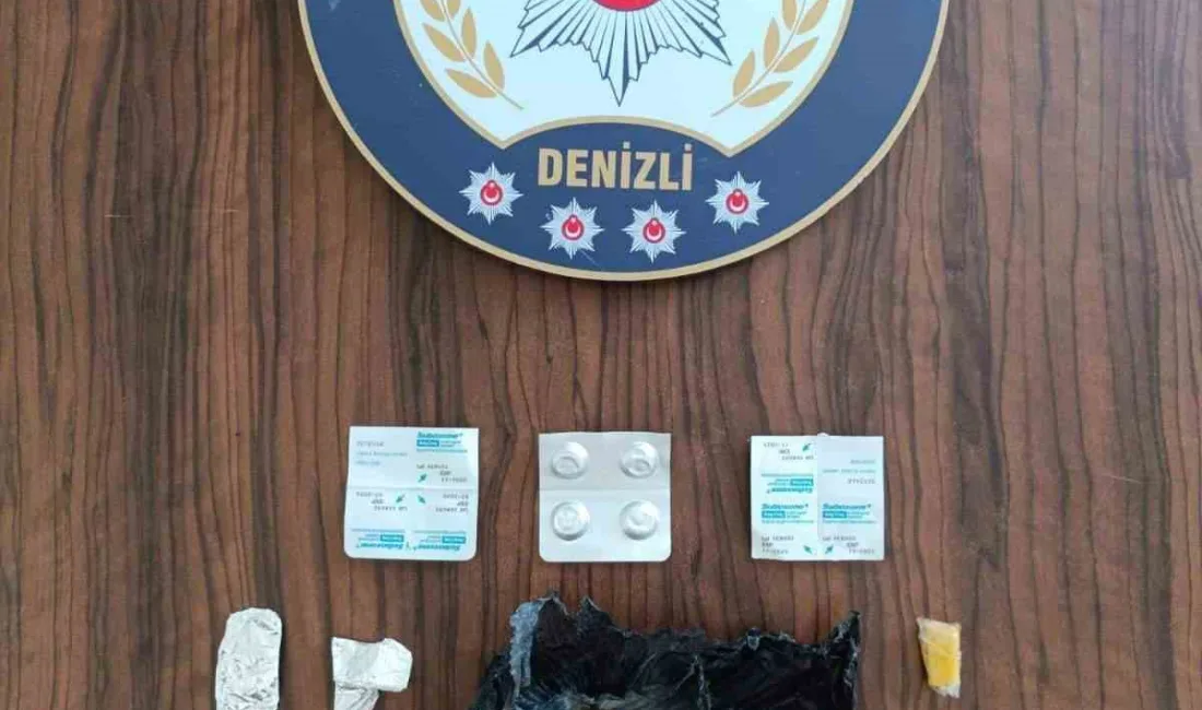 DENİZLİ’DE NARKOTİK TİMLERİ TARAFINDAN