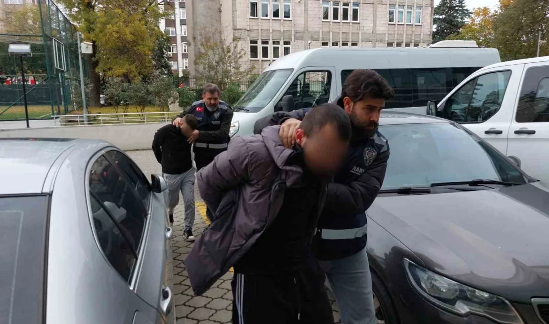 SAMSUN'DA UYUŞTURUCU TİCARETİNDEN GÖZALTINA