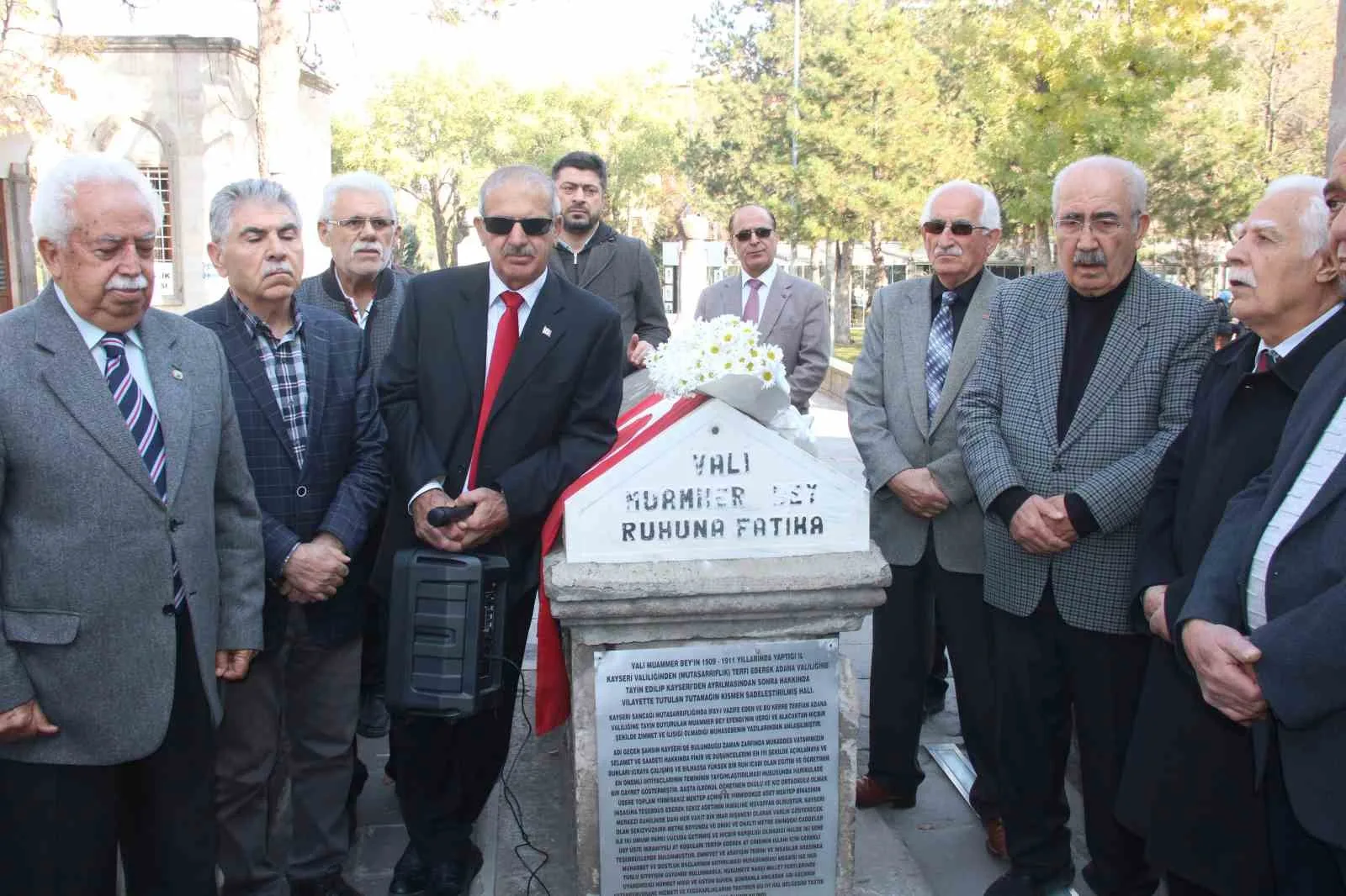 MİLLİ MÜCADELE KAHRAMANI VALİ MUAMMER BEY; ÖLÜMÜNÜN YILDÖNÜMÜNDE MEZARI BAŞINDA