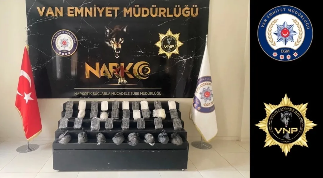 VAN'IN İPEKYOLU İLÇESİNDE NARKOTİK