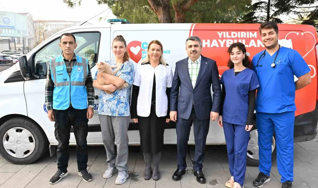 YILDIRIM’DA ‘CAN DOSTU’ AMBULANS