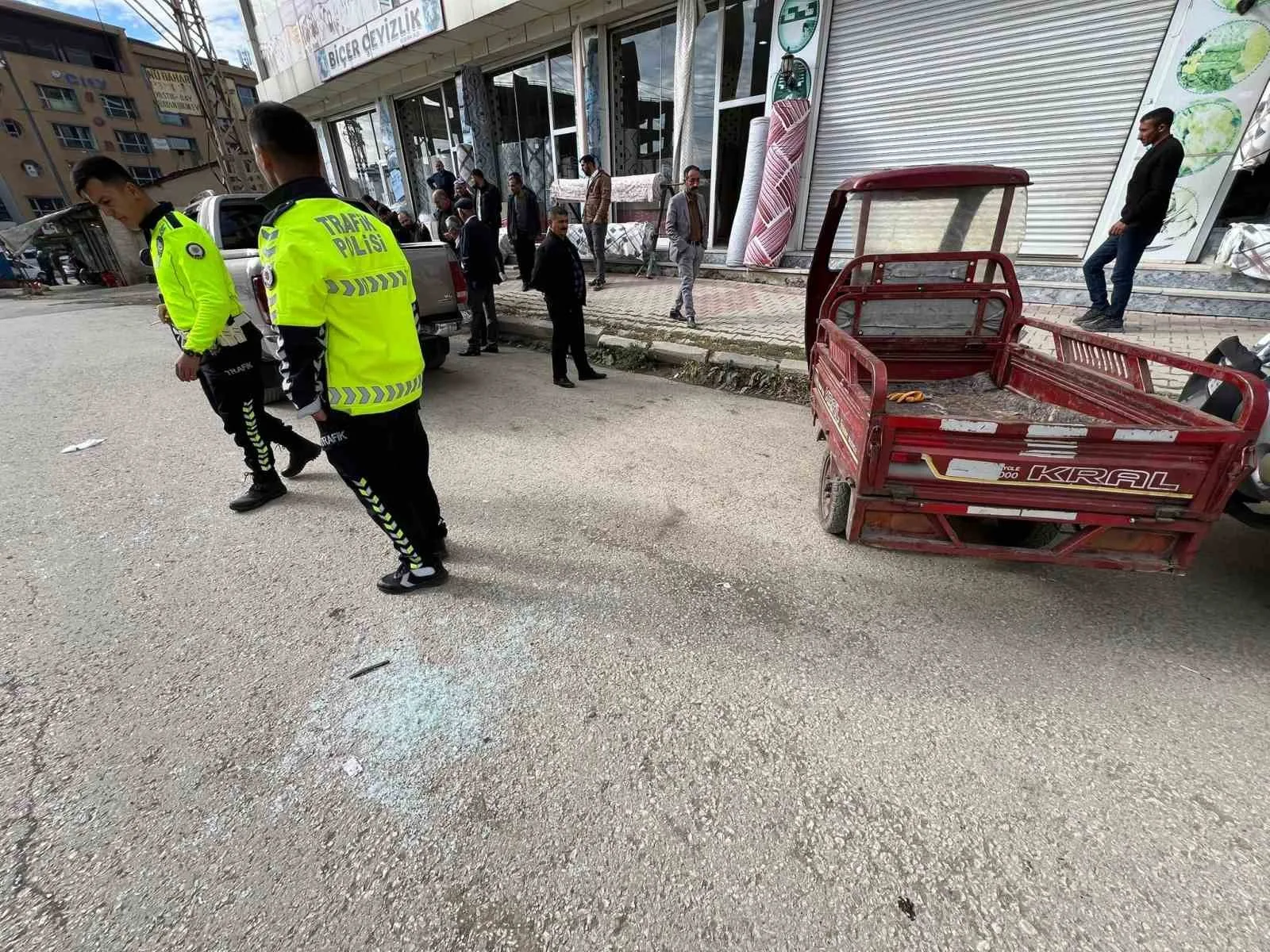 Yüksekova’da trafik kazası: 2 yaralı