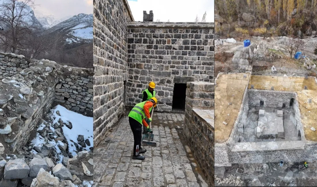 HAKKARİ'NİN BİÇER MAHALLESİ’NDE BULUNAN