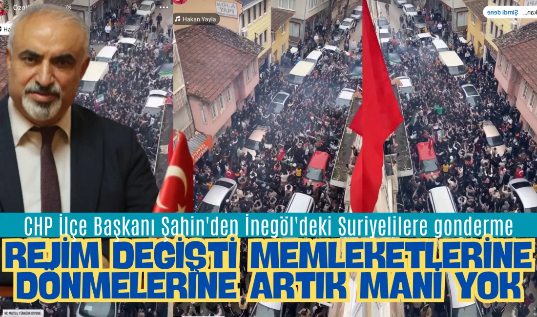 CHP İnegöl İlçe Başkanı