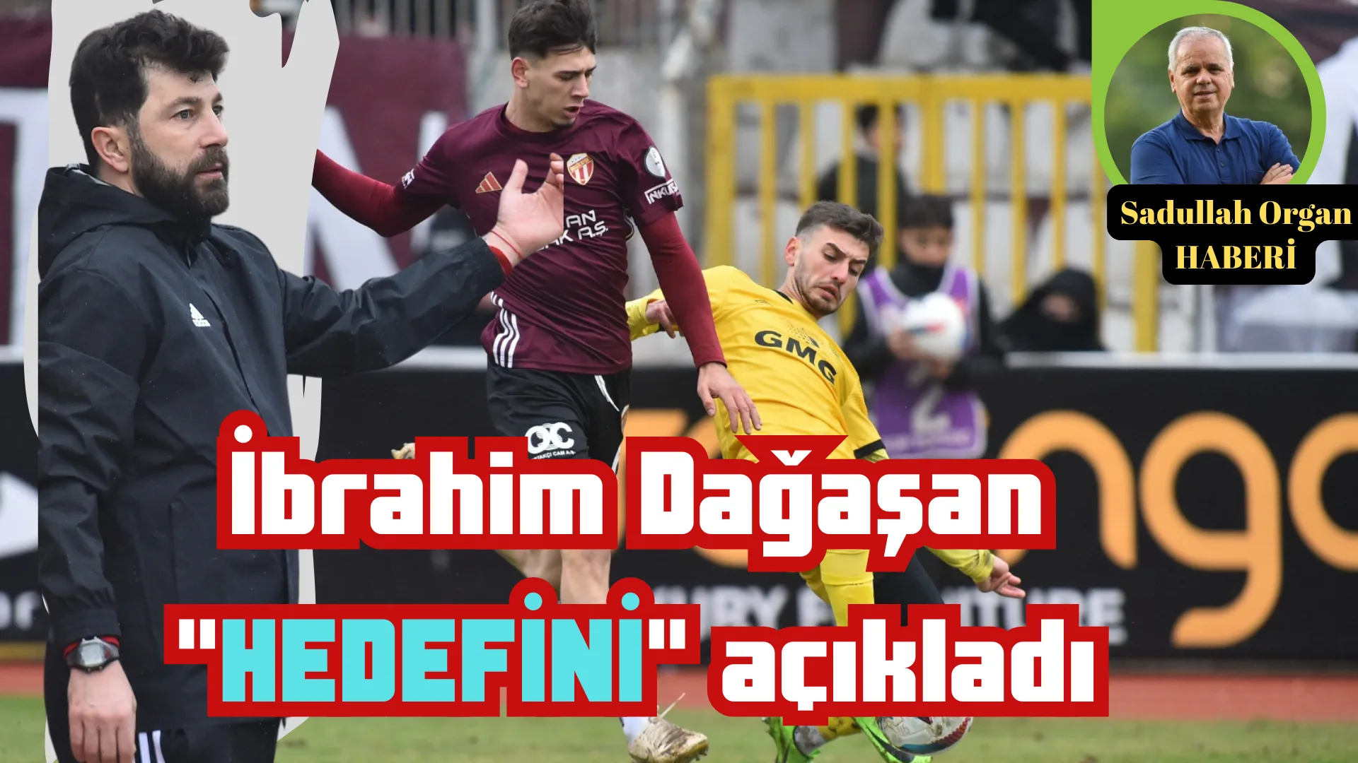 İnegölspor Teknik Direktörü Dağaşan: “Hedefimiz Playoof Oynamak”