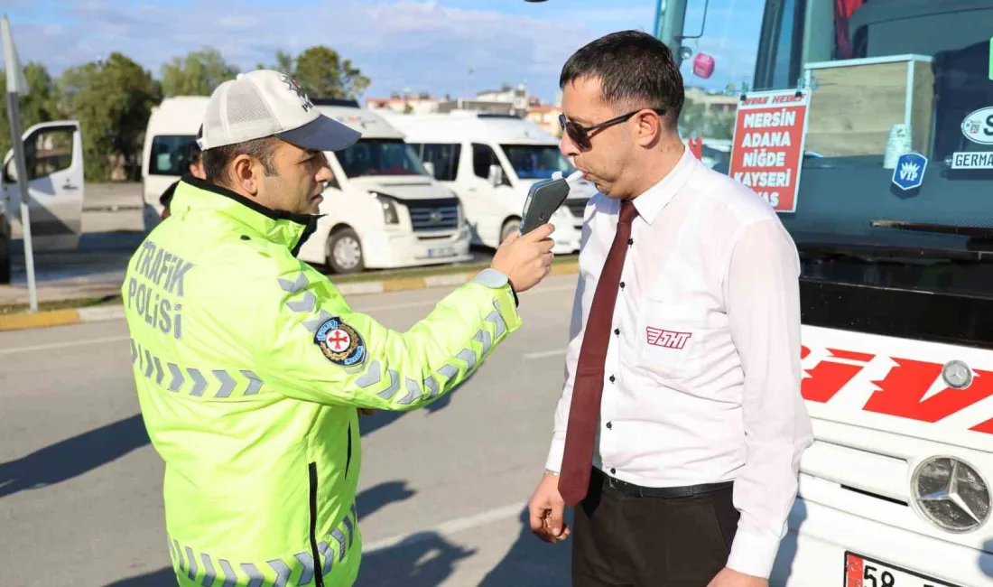 ADANA’DA TRAFİK DENETLEME ŞUBE