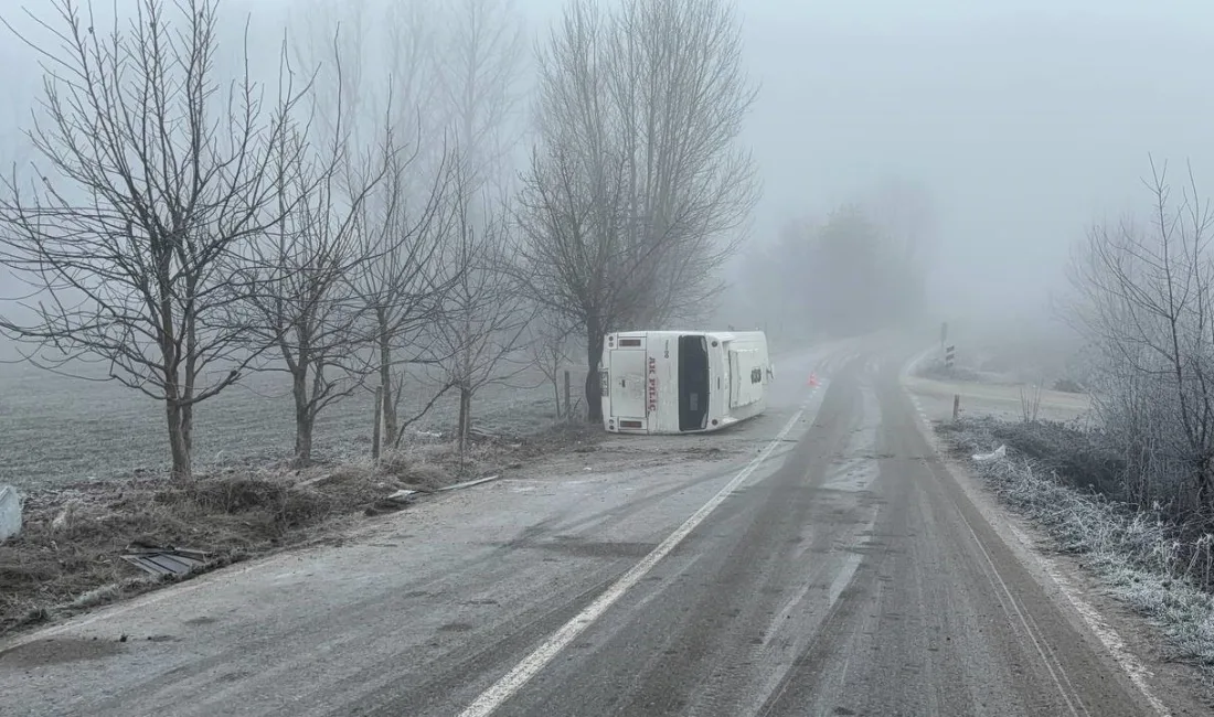 BOLU’DA BUZLANMA NEDENİYLE KÖY