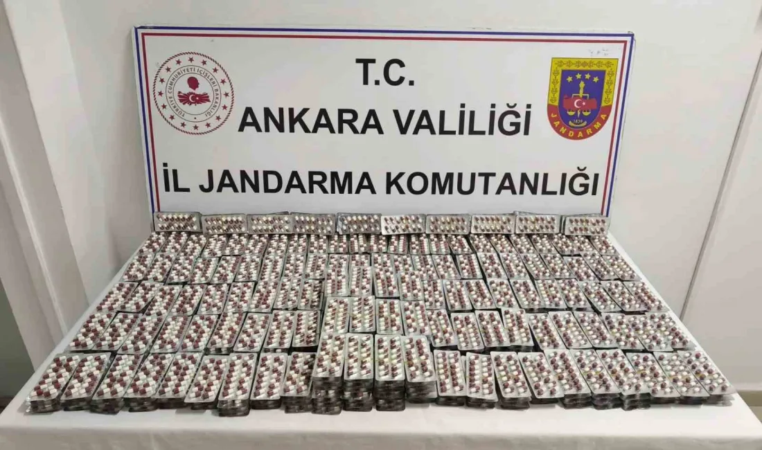 ANKARA'DA DÜZENLENEN UYUŞTURUCU OPERASYONUNDA,