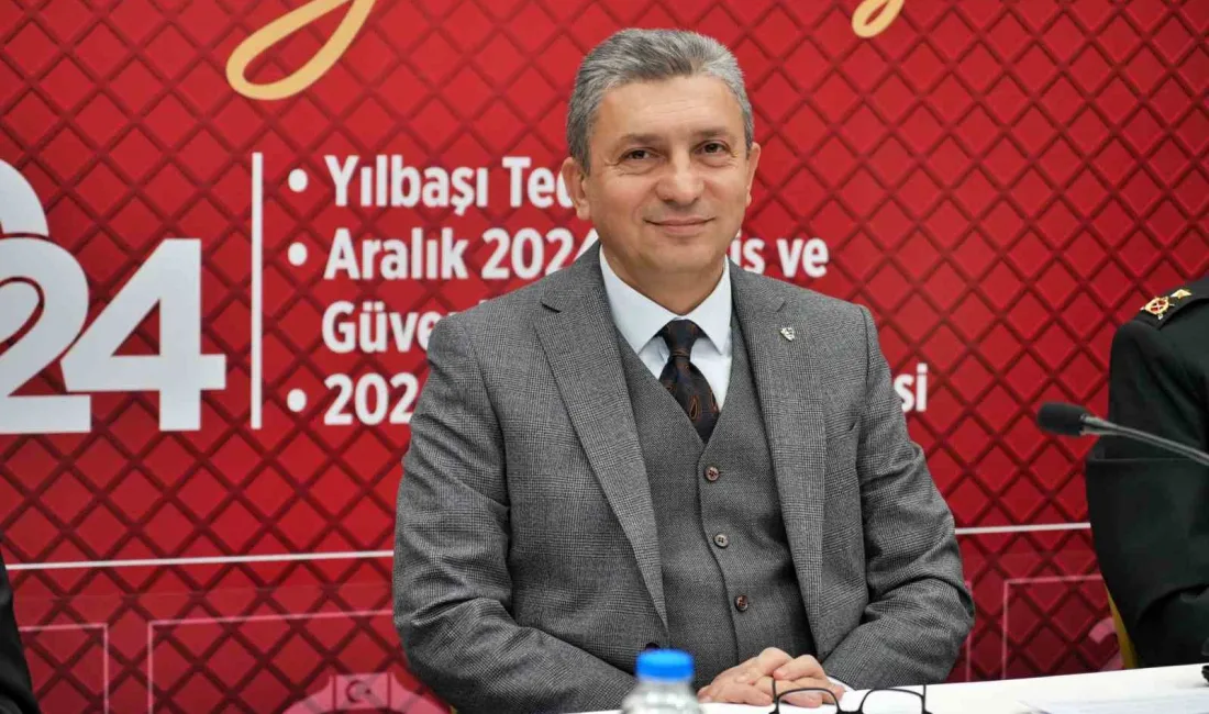 ANTALYA VALİSİ HULUSİ ŞAHİN, 2024 YILI ARALIK AYINDA ANTALYA GENELİNDE