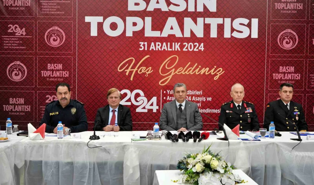 ANTALYA VALİSİ HULUSİ ŞAHİN, 2024 YILINDA ANTALYA’DA 125 BİN 16