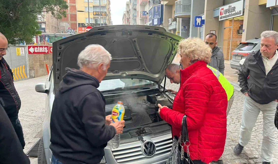 AYDIN'IN EFELER İLÇESİNDE OTOPARKTAN