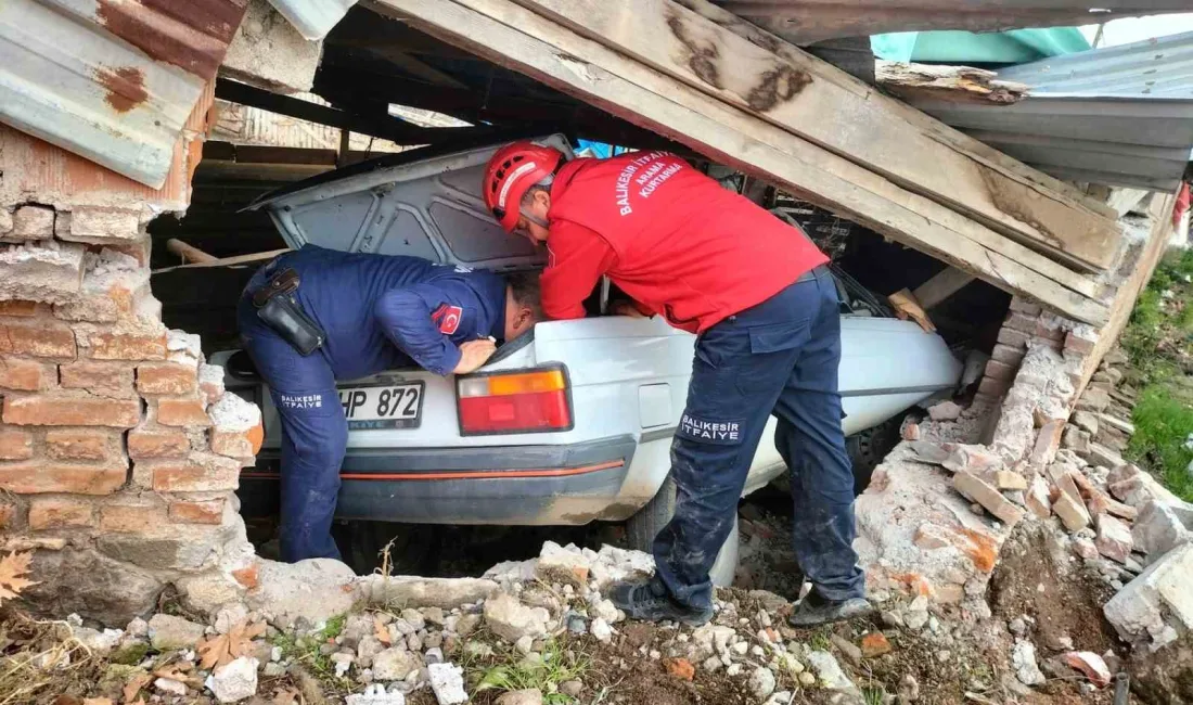 BALIKESİR'İN HAVRAN İLÇESİNDE KONTROLDEN