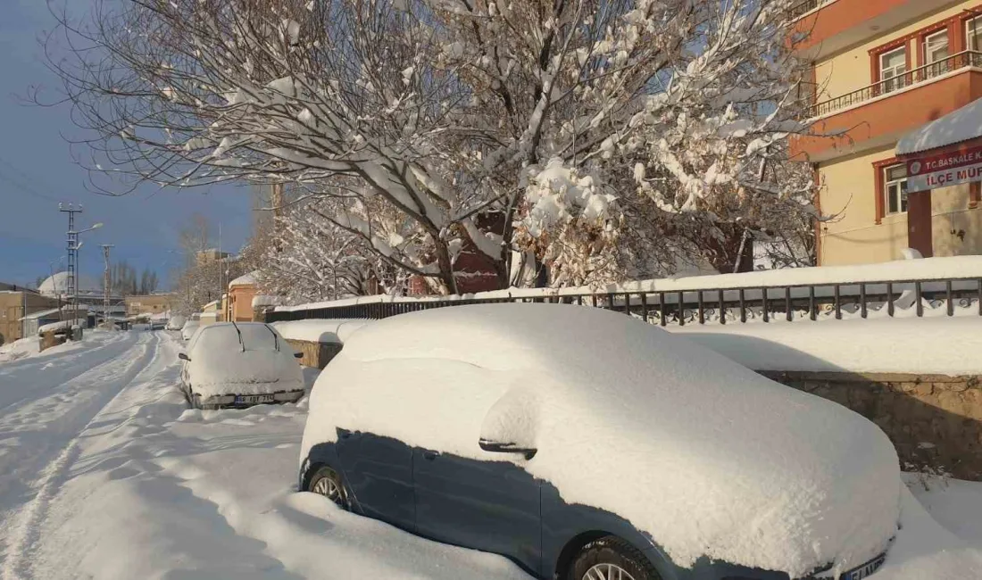 VAN'IN BAŞKALE İLÇESİNDE ETKİLİ