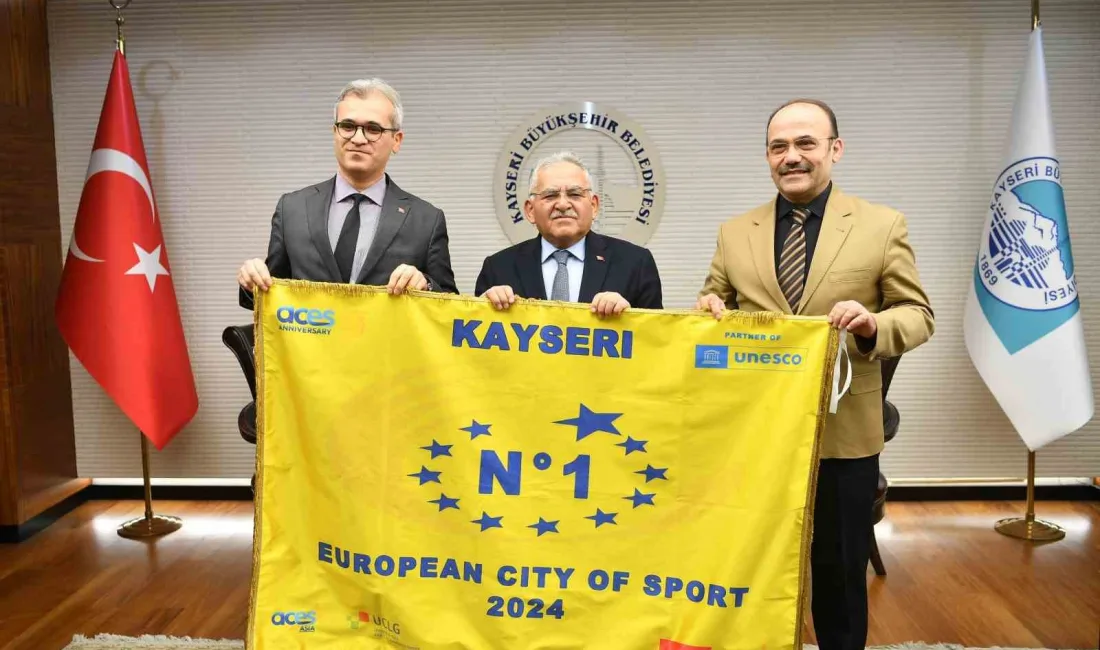 AVRUPA SPOR ŞEHİRLERİ ARASINDA 2024 YILINDA EN İYİ ŞEHİR SEÇİLEN