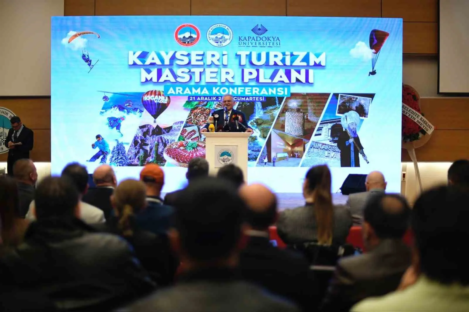 KAYSERİ BÜYÜKŞEHİR BELEDİYE BAŞKANI MEMDUH BÜYÜKKILIÇ: "KAYSERİ TURİZMDE AMİRAL GEMİSİ