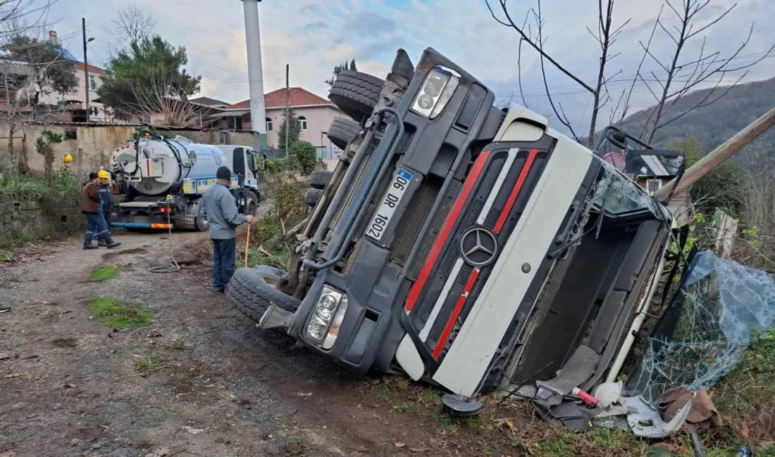 KASTAMONU'NUN CİDE İLÇESİNDE DEVRİLEN