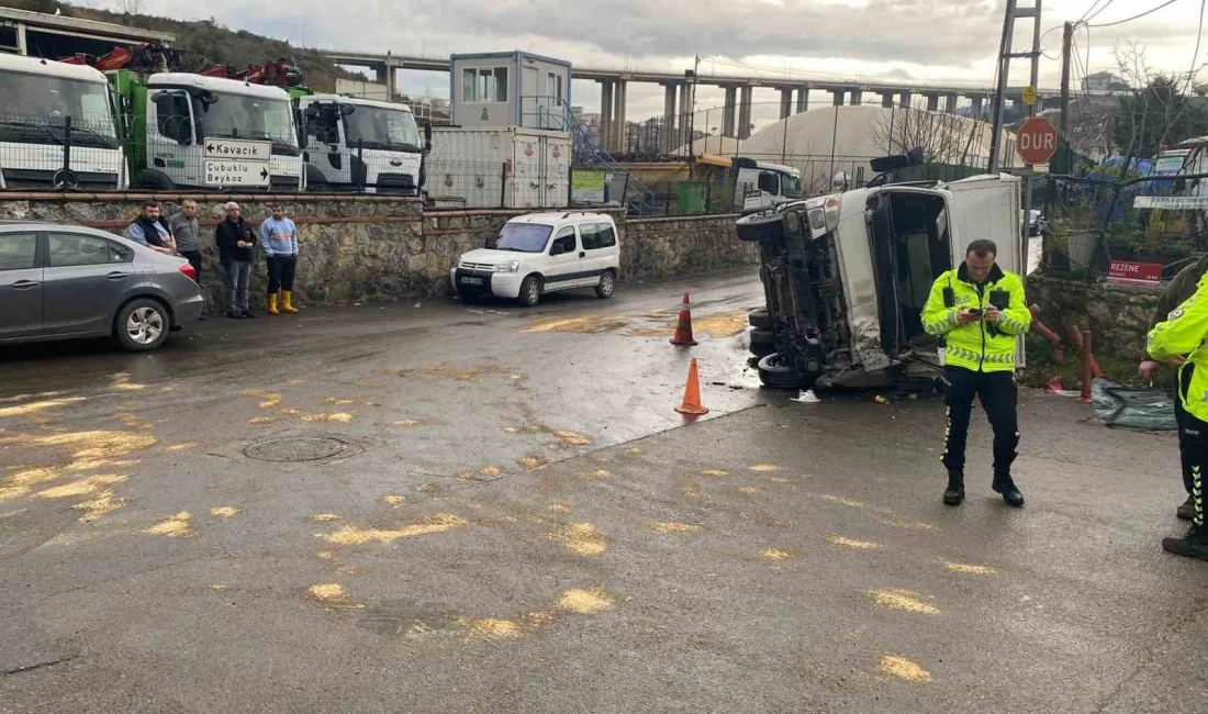 BEYKOZ'DA DİK YOKUŞTAN AŞAĞI