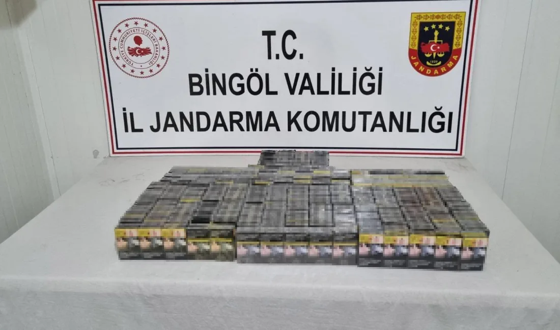 BİNGÖL’DE JANDARMA EKİPLERİNCE DÜZENLENEN