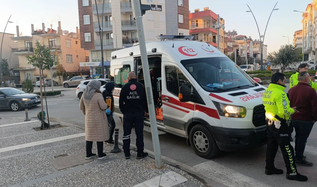 HIZLA YAYA GEÇİDİNDEN GEÇEN